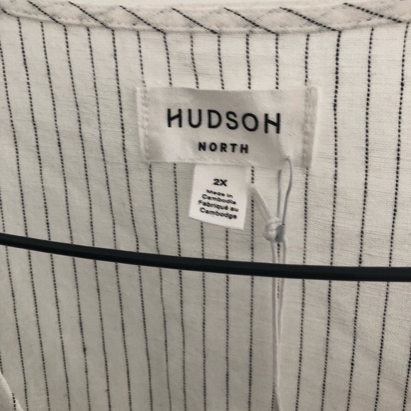 Hudson North Wrap Shirt Dress SIZE 2X - Picture 5 of 6